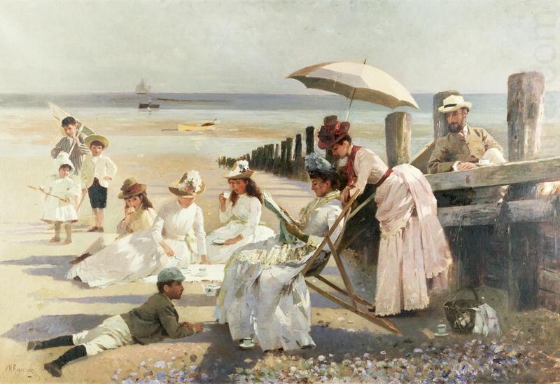 Shores of Bognor Regis, Alexander Mann